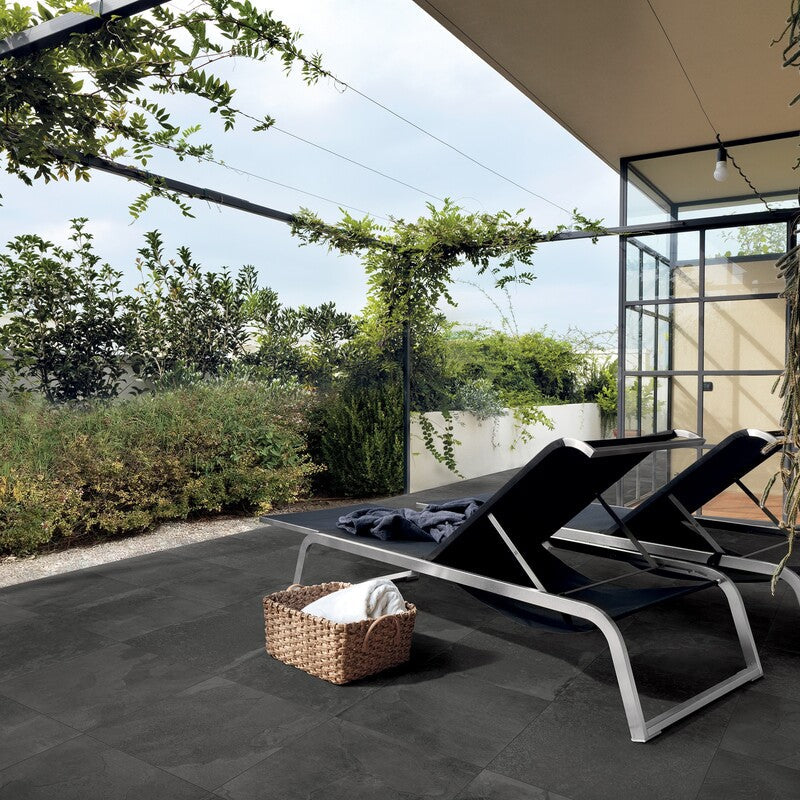 STONEWARE PORCELAIN: Vintage Porcelain Paving Tile (r11 | 24"x24"x3/4" | straight cut)