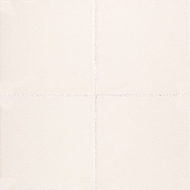 MIRADOURO CLASSIC: Blanc Square Field Tile (glazed | 5"x5"x7/8" | beveled)