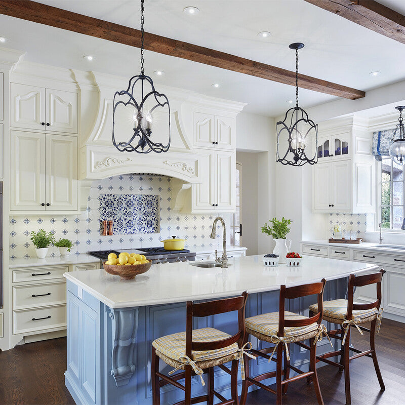 MIRADOURO CLASSIC: Camelias Field Deco Tile (glazed | 6"x6"x3/8" | beveled)