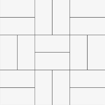 White tile and surface collection