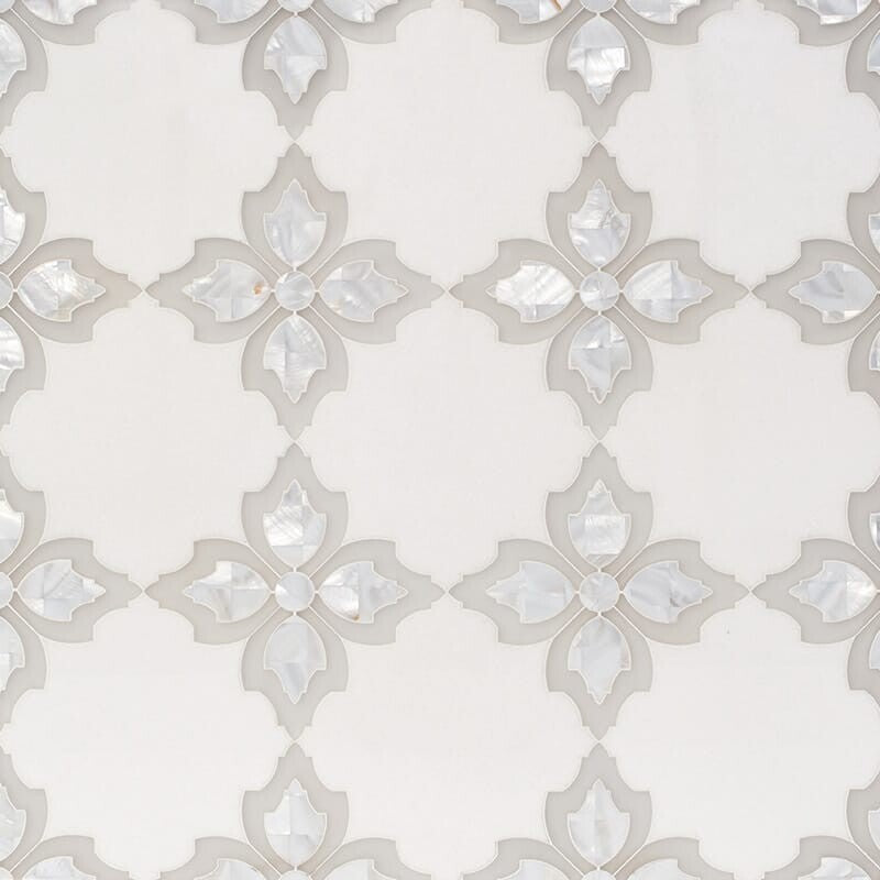 MYSTIQUE : Susanna Mosaic (multi finish | 12"x12"x1/32" | straight cut)