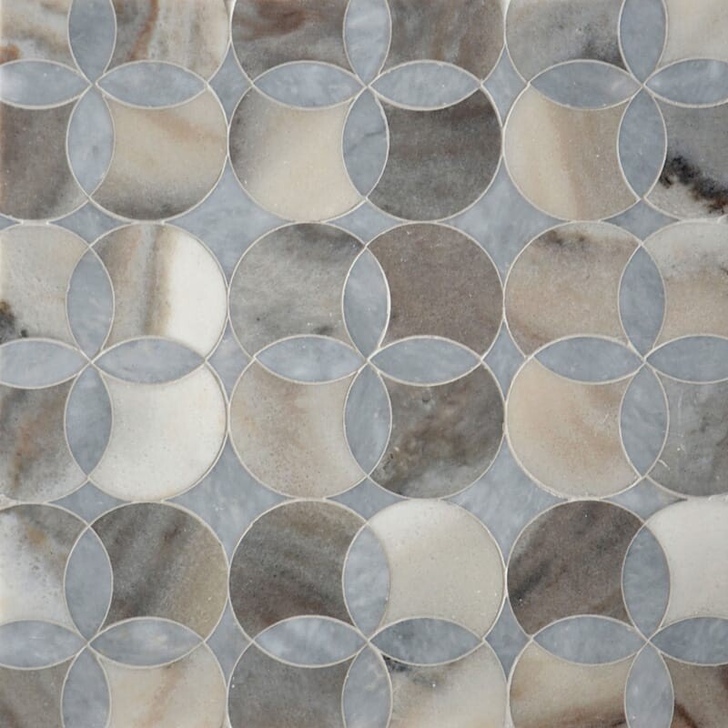 TALYA: Palisandra Constantine Mosaic (multi finish | 13"x13"x5/8" | straight cut)