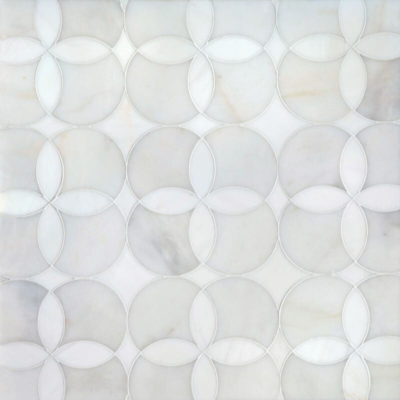 TALYA: Dolomite Constantine Mosaic (multi finish | 13"x13"x5/8" | straight cut)