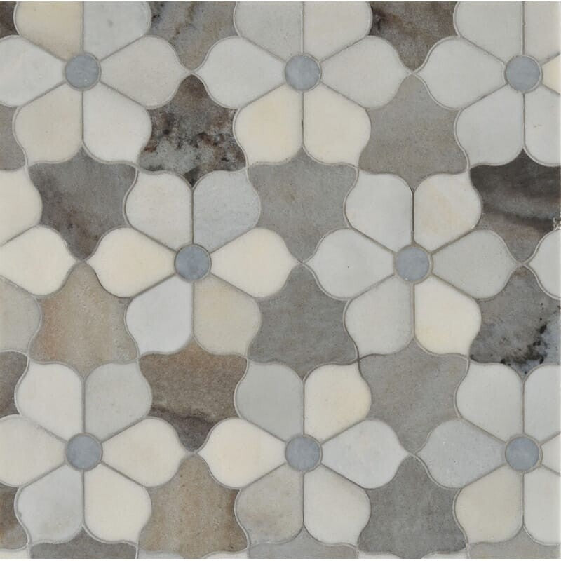 TALYA: Palisandra Skyline Theodora Mosaic (multi finish | 12"x14"x1/8" | straight cut)