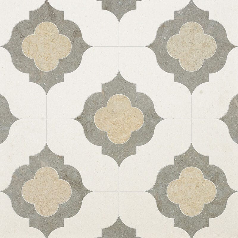 TALYA: Olive Green Seashell Irene Mosaic (multi finish | 11"x11"x3/8" | straight cut)