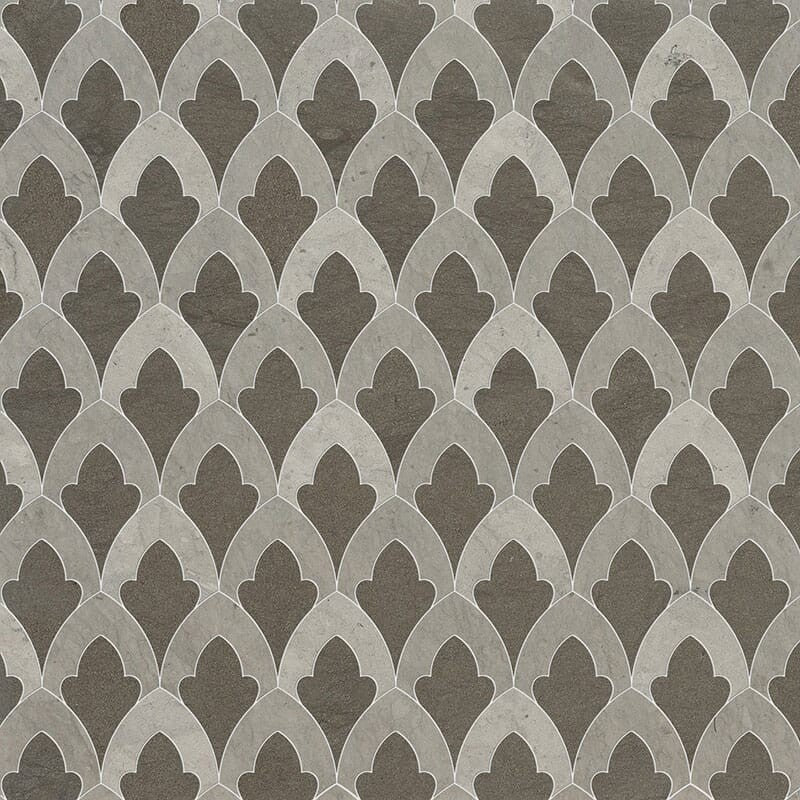 TALYA: Bosphorus Sophia Mosaic (honed | 8"x13"x3/4" | straight cut)