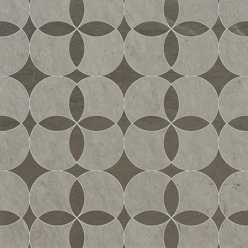 TALYA: Bosphorus Constantine Mosaic (honed | 13"x13"x5/8" | straight cut)