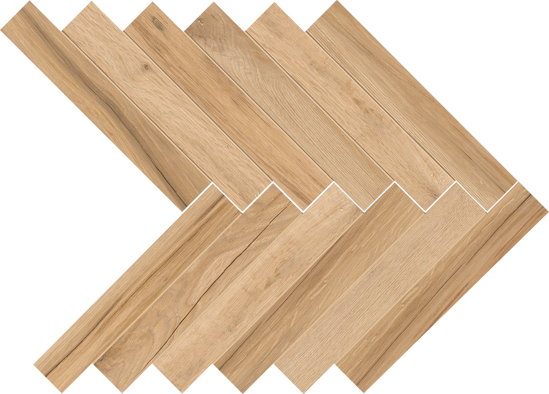 Provoak Quercia Recuperata porcelain decorative accent tile by Emil, 11 9/16"x13 3/8"x9.5-mm size. Premium Italian porcelain for floors and walls.