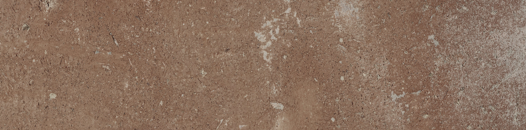 BRICK WORLD LONDON Red porcelain trim, top-down product view, 3"×12"×11/32" size. Premium porcelain for floors and walls.