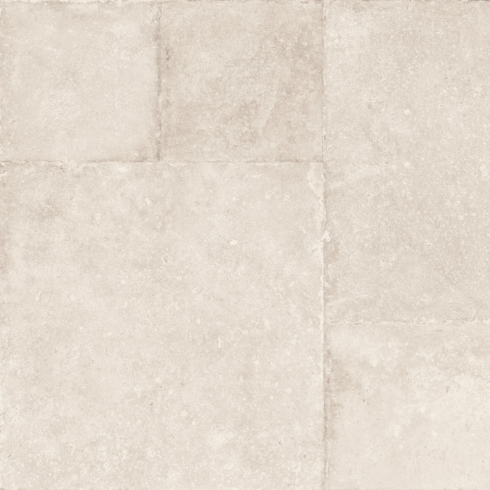 Ever-Stone Ivory porcelain field tile by Emil, naturale finish, 39 3/8"x39 3/8"x9-mm size. Premium Italian porcelain for floors and walls.