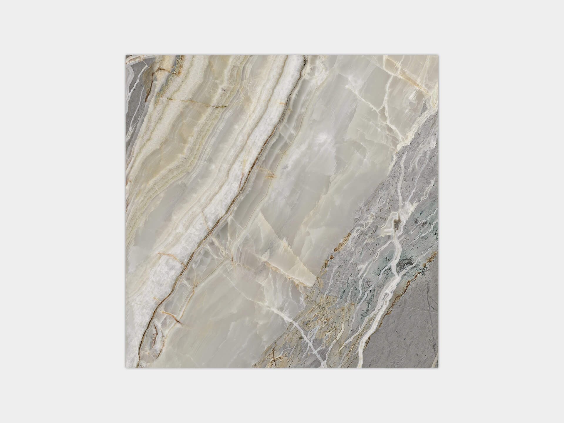 Nuit Gray Floor Tile (47x47x6-mm | polished)