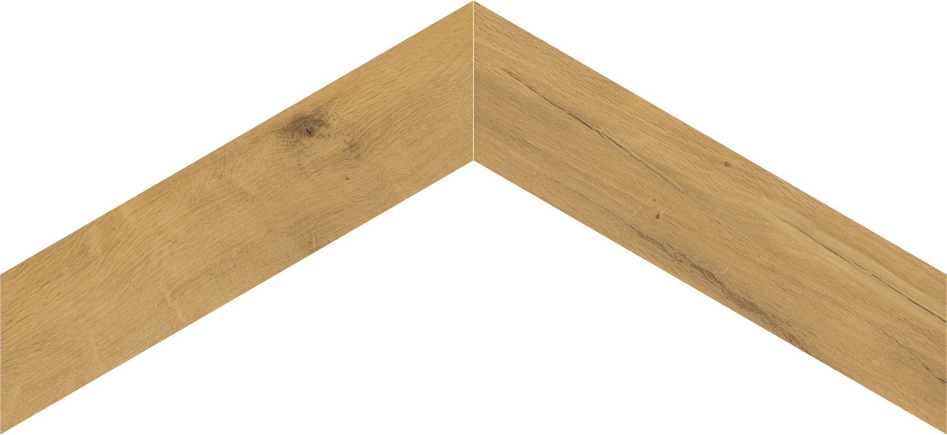 Revival Biondo porcelain decorative accent tile by Emil, 4 5/16"x21 1/4"x9-mm size. Premium Italian porcelain for floors and walls.