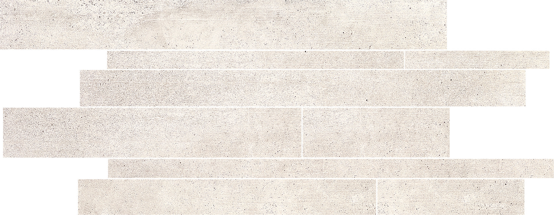 On Square Avorio porcelain decorative accent tile by Emil, 11 13/16"x23 5/8"x9.5-mm size. Premium Italian porcelain for floors and walls.