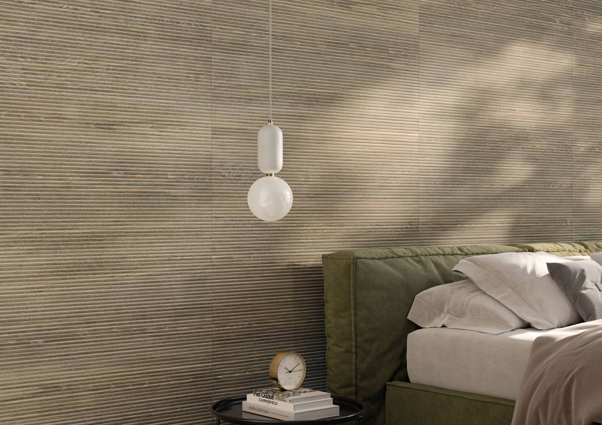 Veneer World Atelier Spirit Elegant Oak porcelain wall veneer, product image 2, 24"×48"×11/32" size. Premium porcelain for floors and walls.