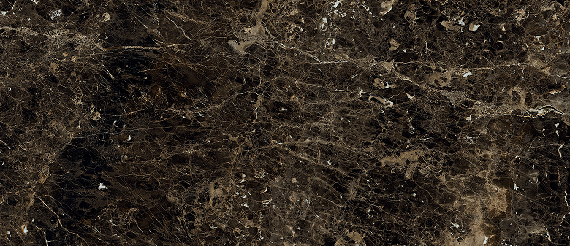 Ergon Slabs USA Brown Emperador porcelain field tile by Emil, full lappato finish, 47 1/4"x109 7/16"x6.5-mm size. Premium Italian porcelain for floors and walls.