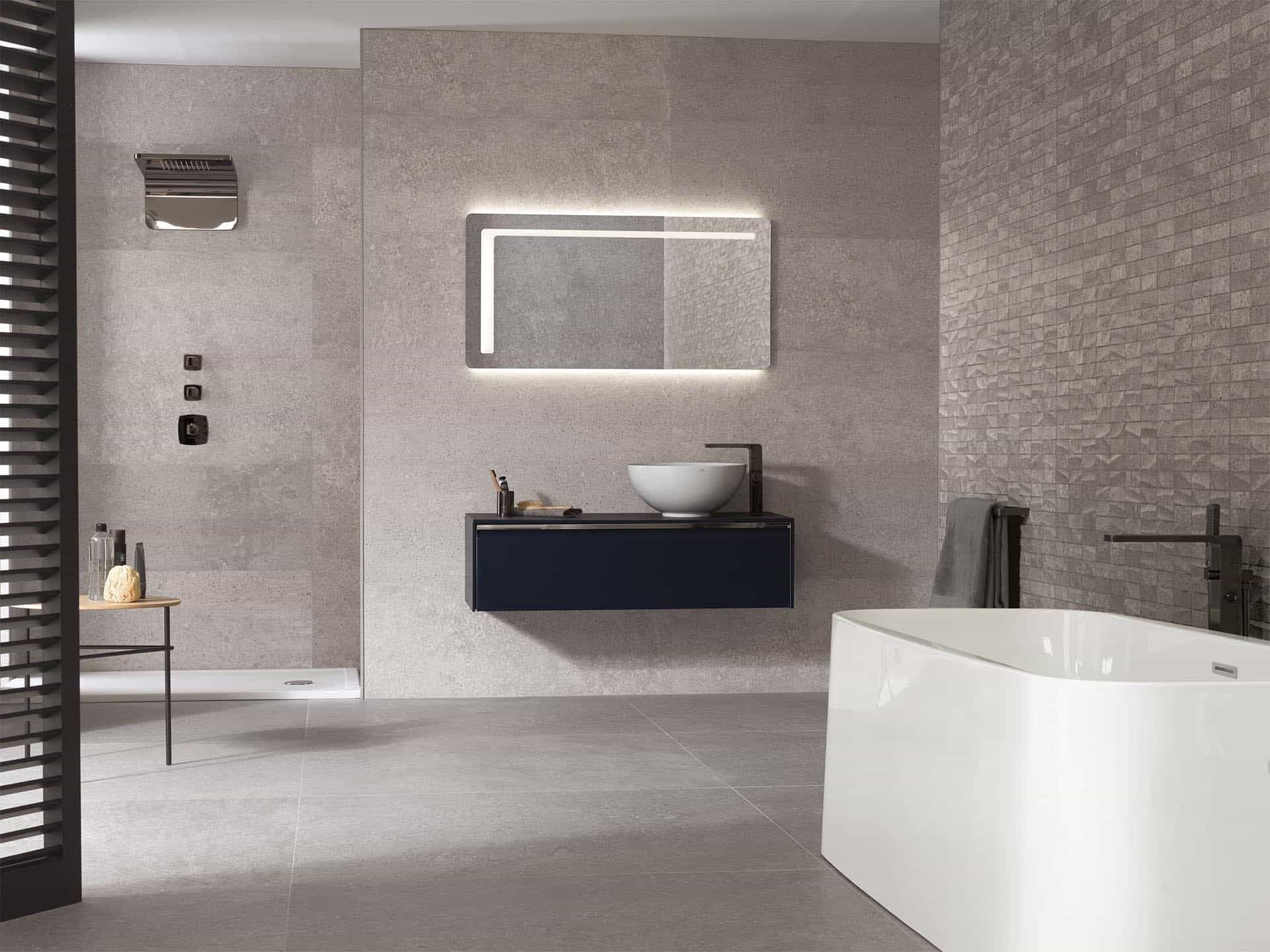 Prada Acero Wall Tile (18x47x10-mm | matt)