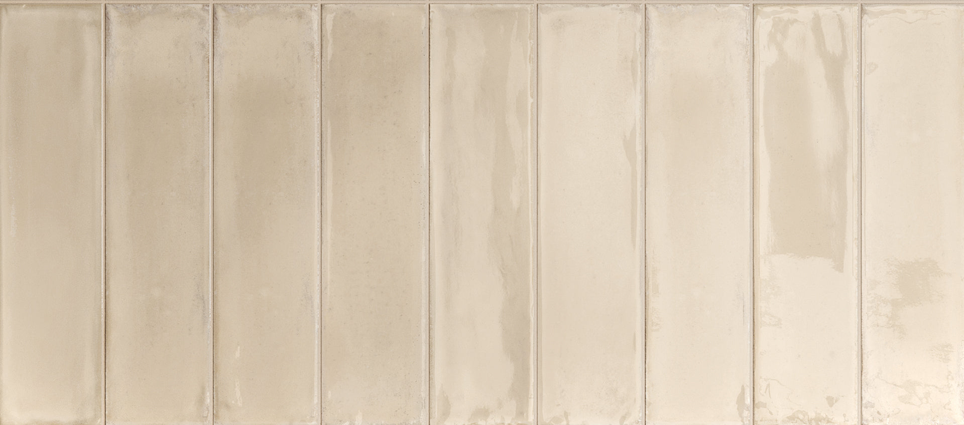 Essential Brick Sabbia porcelain field tile by Emil, lux finish, 2 3/8"x9 1/2"x10-mm size. Premium Italian porcelain for floors and walls.