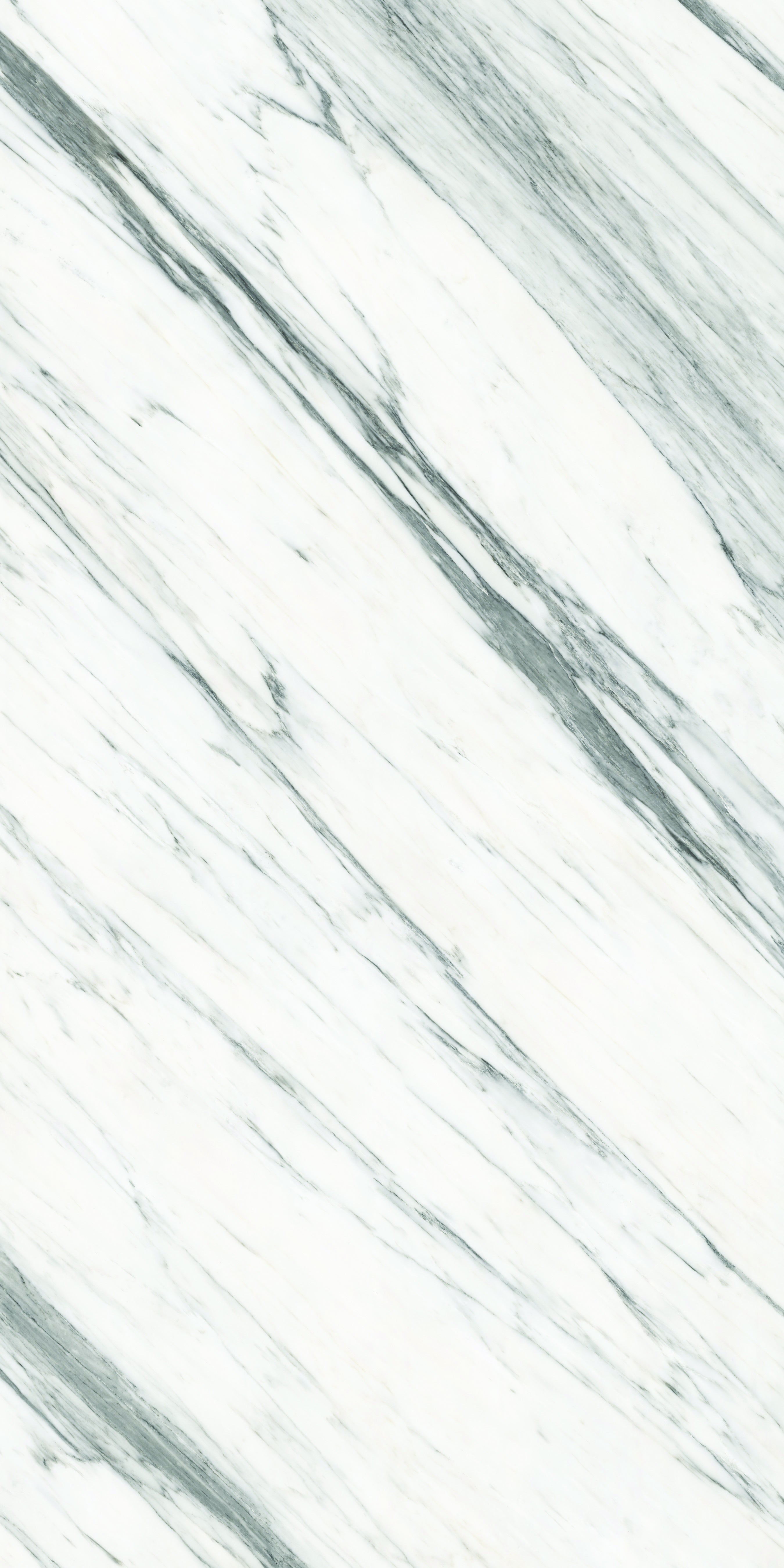 MAJESTO: Calacatta Carrara Block 23 Bookmatch Sintered Stone Slabs (64"×127"×15/32" | Honed | Rectified)