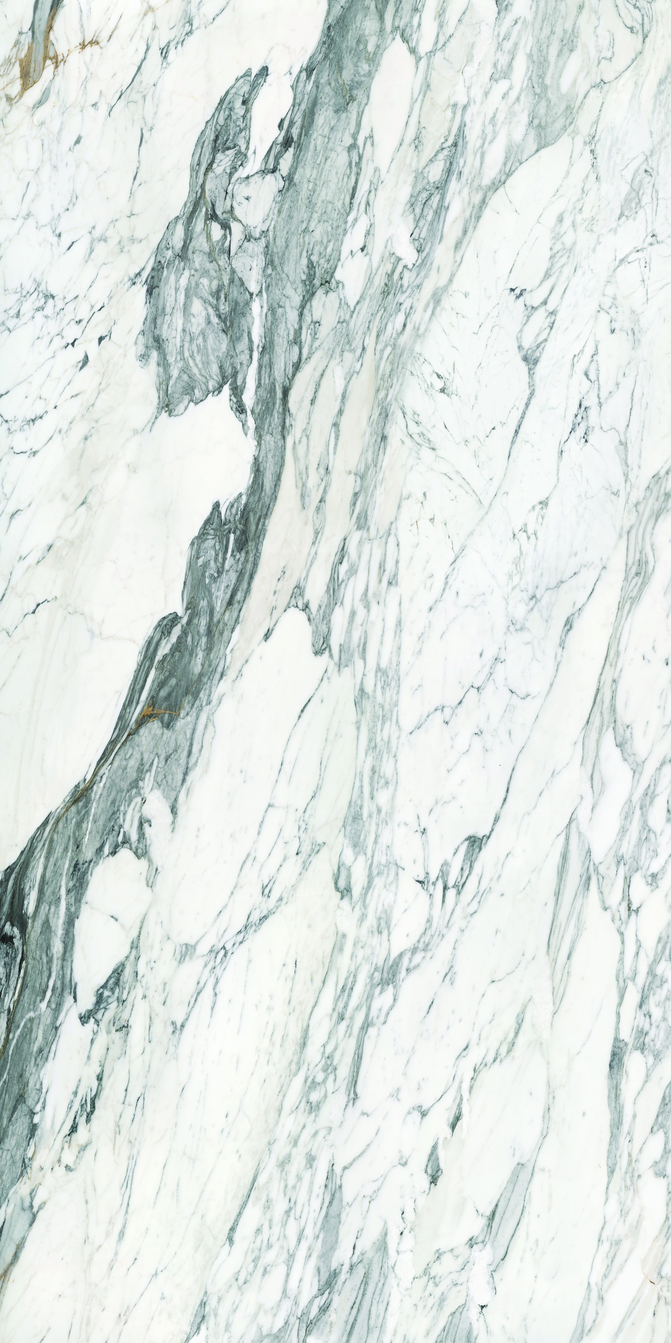 MAJESTO: Calacatta Corchia Block 43 Bookmatch Sintered Stone Slabs (64"×127"×15/32" | Honed | Rectified)