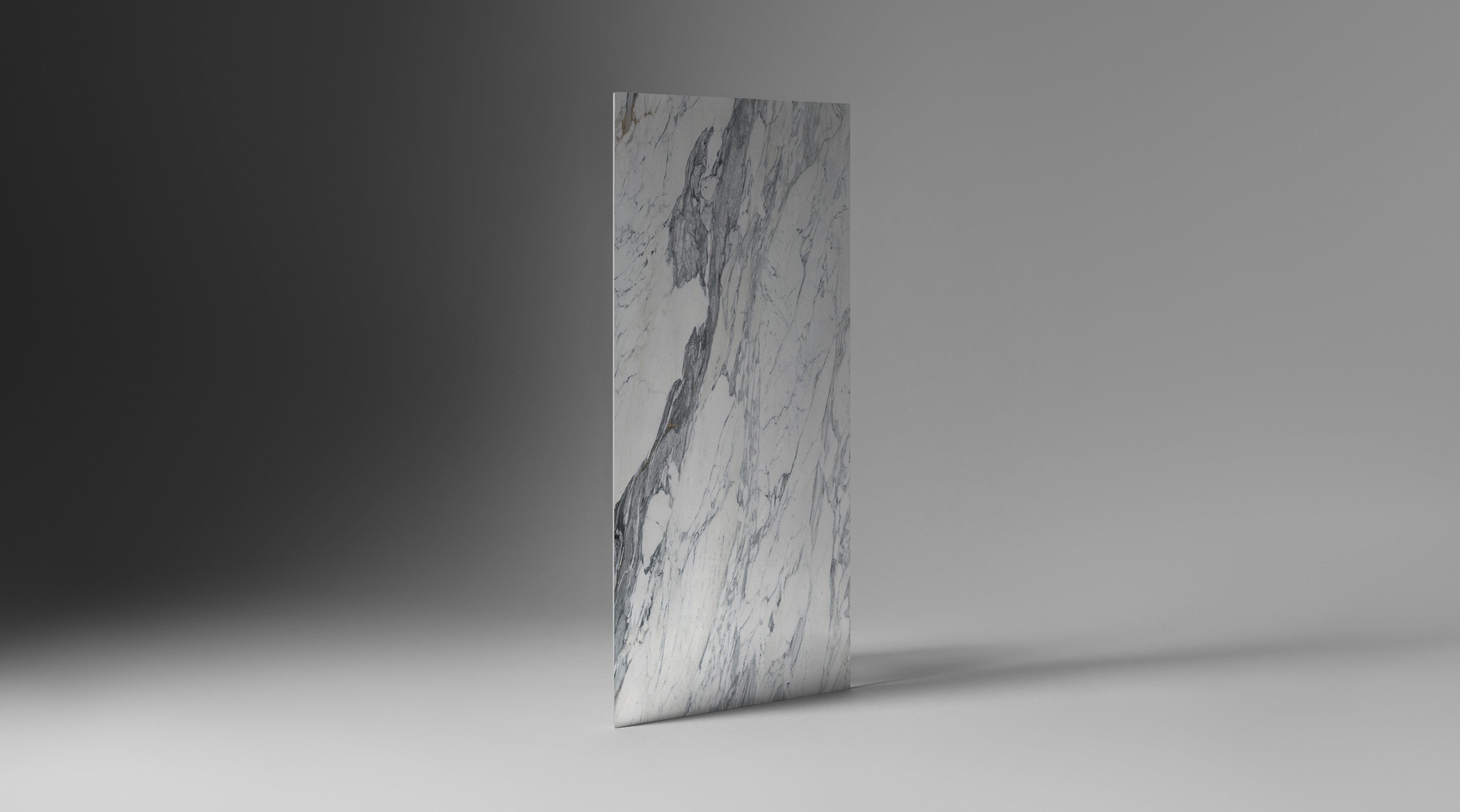 MAJESTO: Calacatta Corchia Block 43 Bookmatch Sintered Stone Slabs (64"×127"×15/32" | Honed | Rectified)