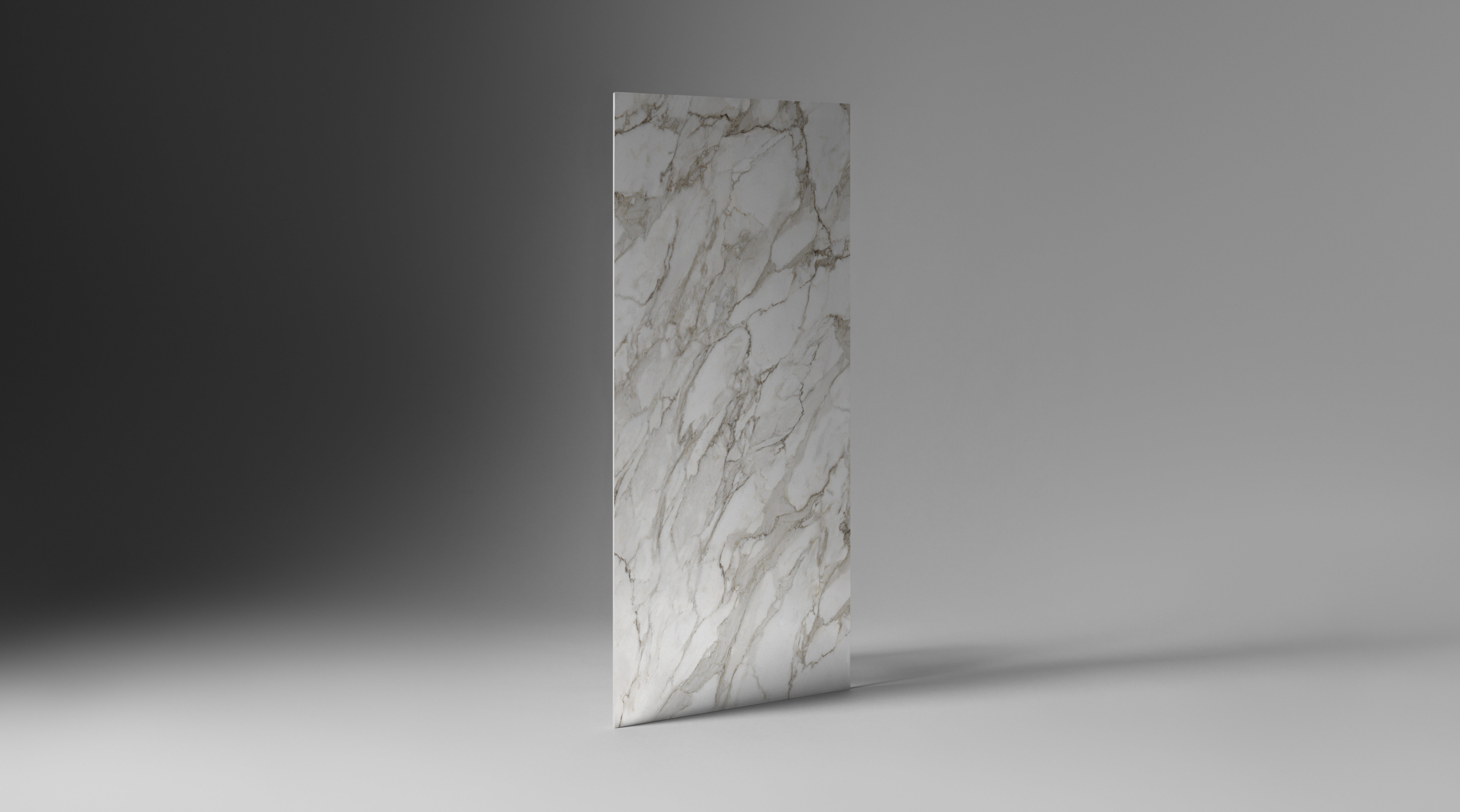 MAJESTO: Calacatta Oro Sintered Stone Slabs (63"×126"×1/4" | Honed | Rectified)