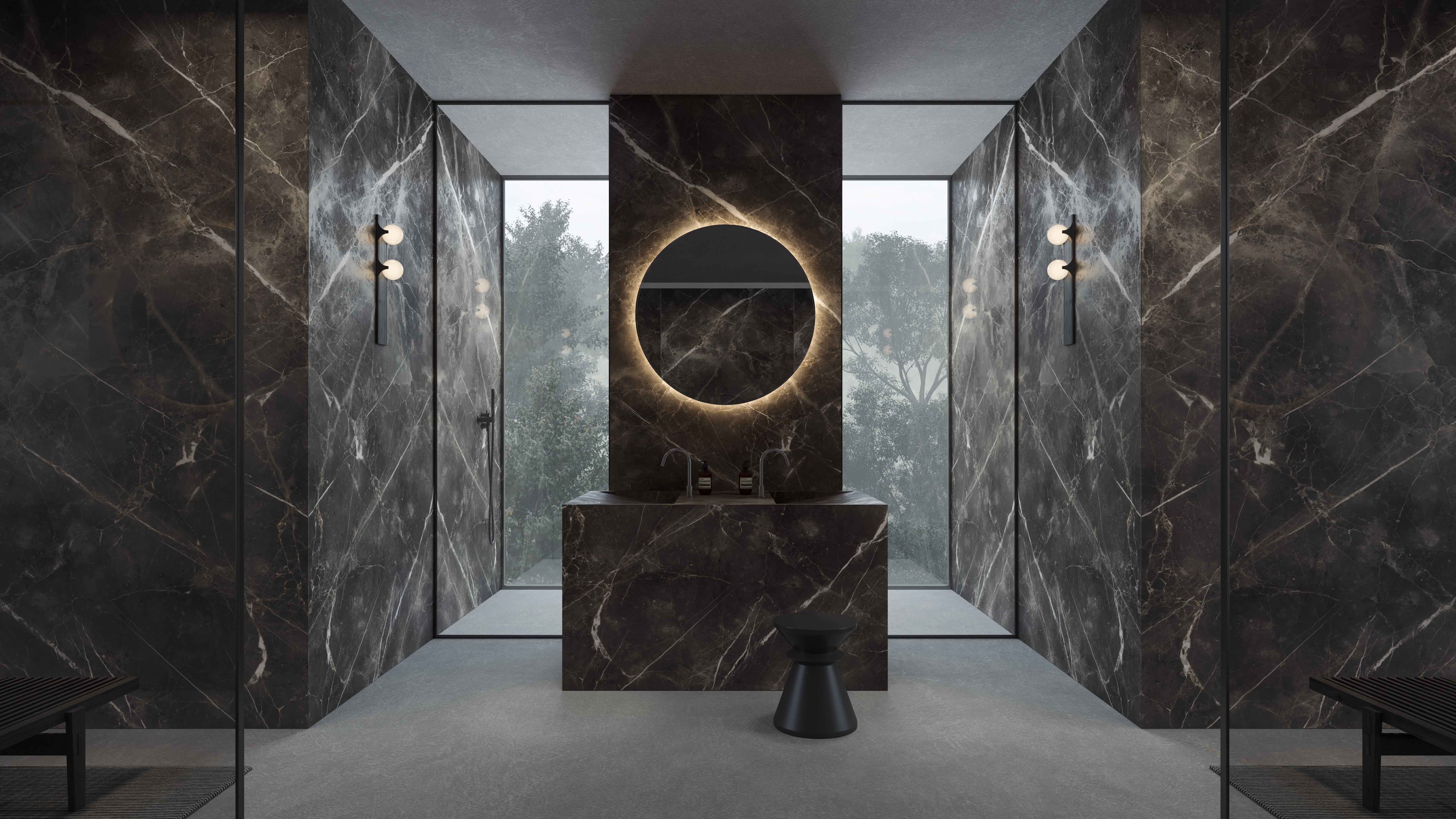MAJESTO: Forge Eleganza Porcelain Field Tile (36"×11/32" | Polished | Rectified)