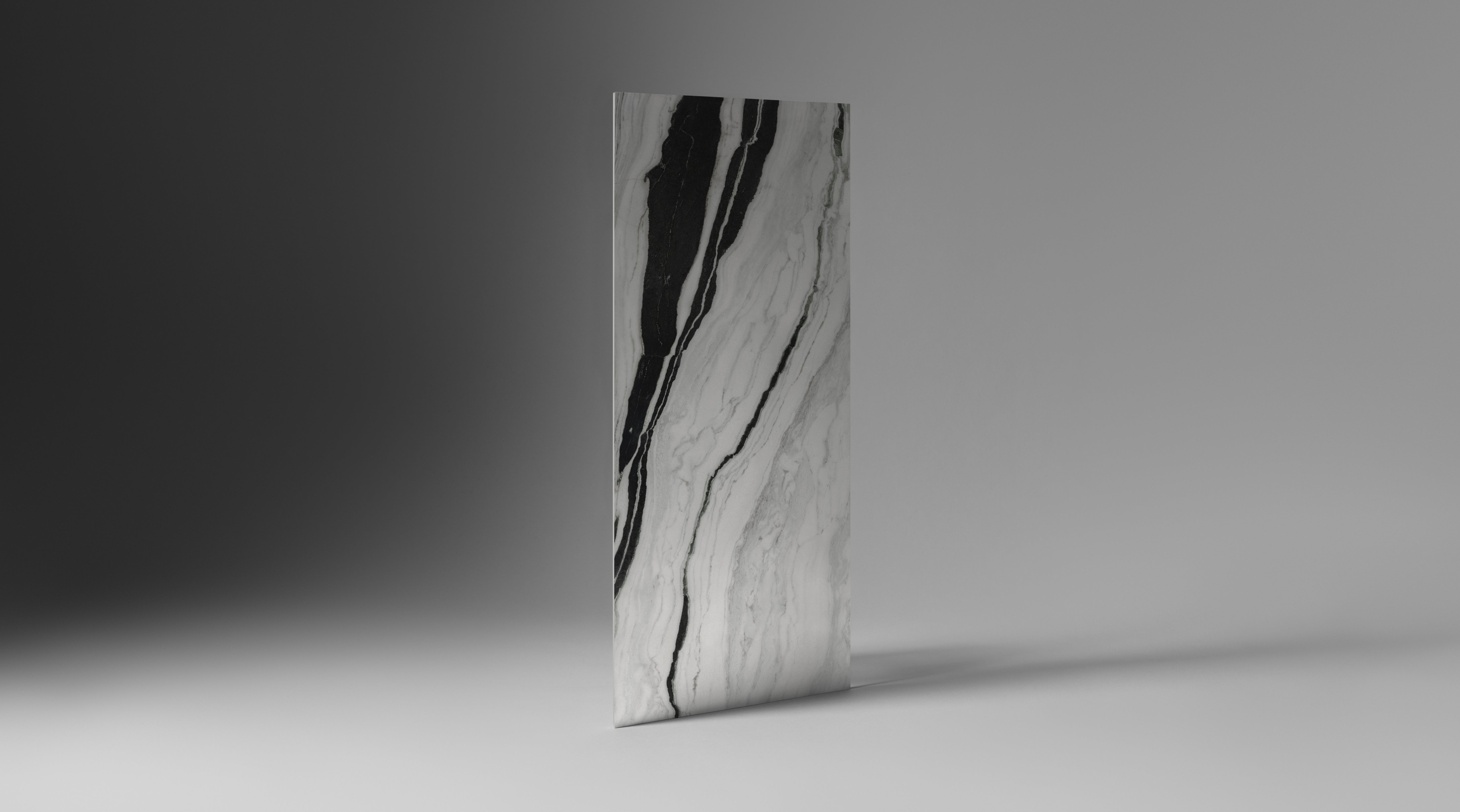 MAJESTO: Panda Block 22 Bookmatch Sintered Stone Slabs (64"×127"×15/32" | Polished | Rectified)