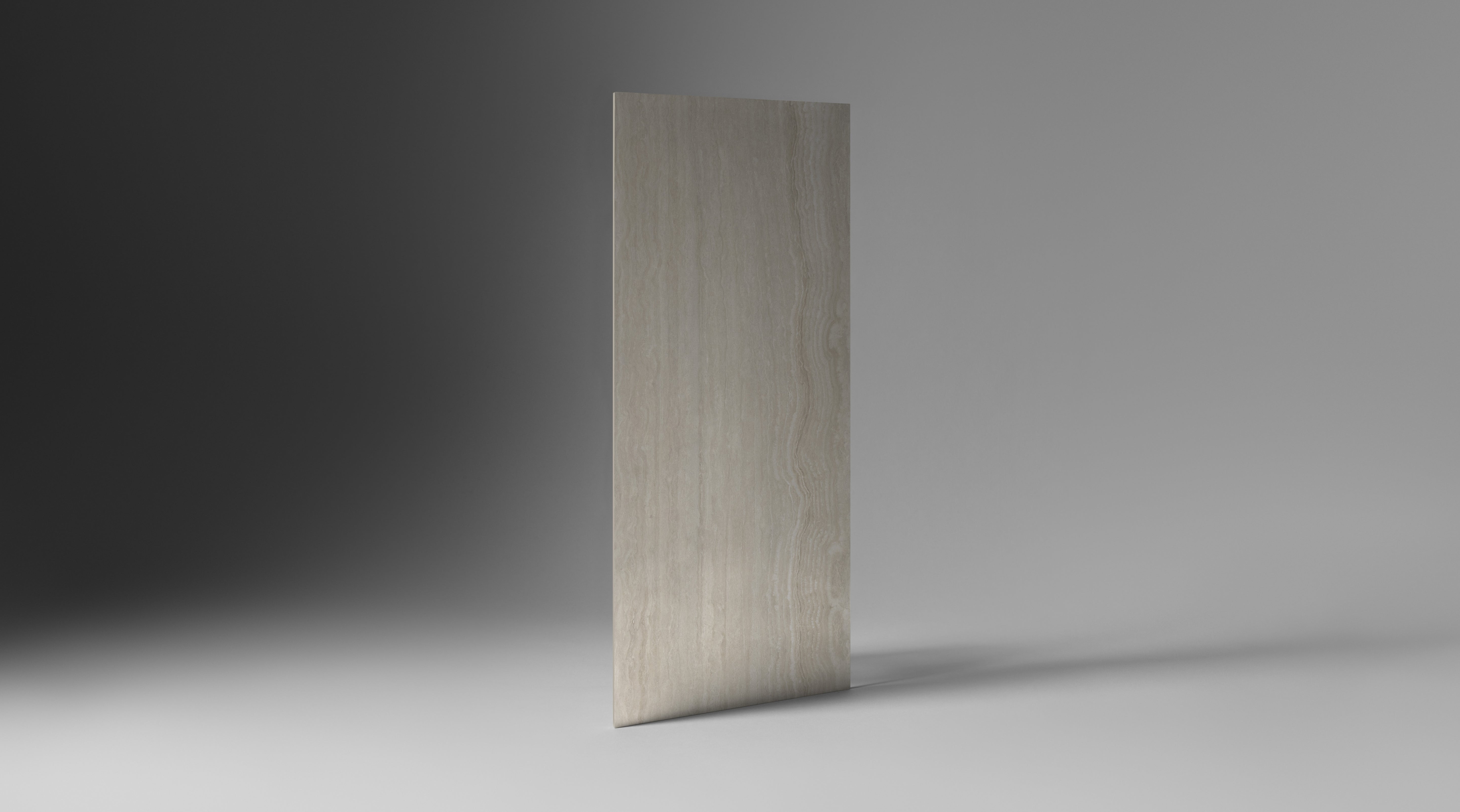 MAJESTO: Travertino Classico Sintered Stone Slabs (63"×126"×1/4" | Grained | Rectified)