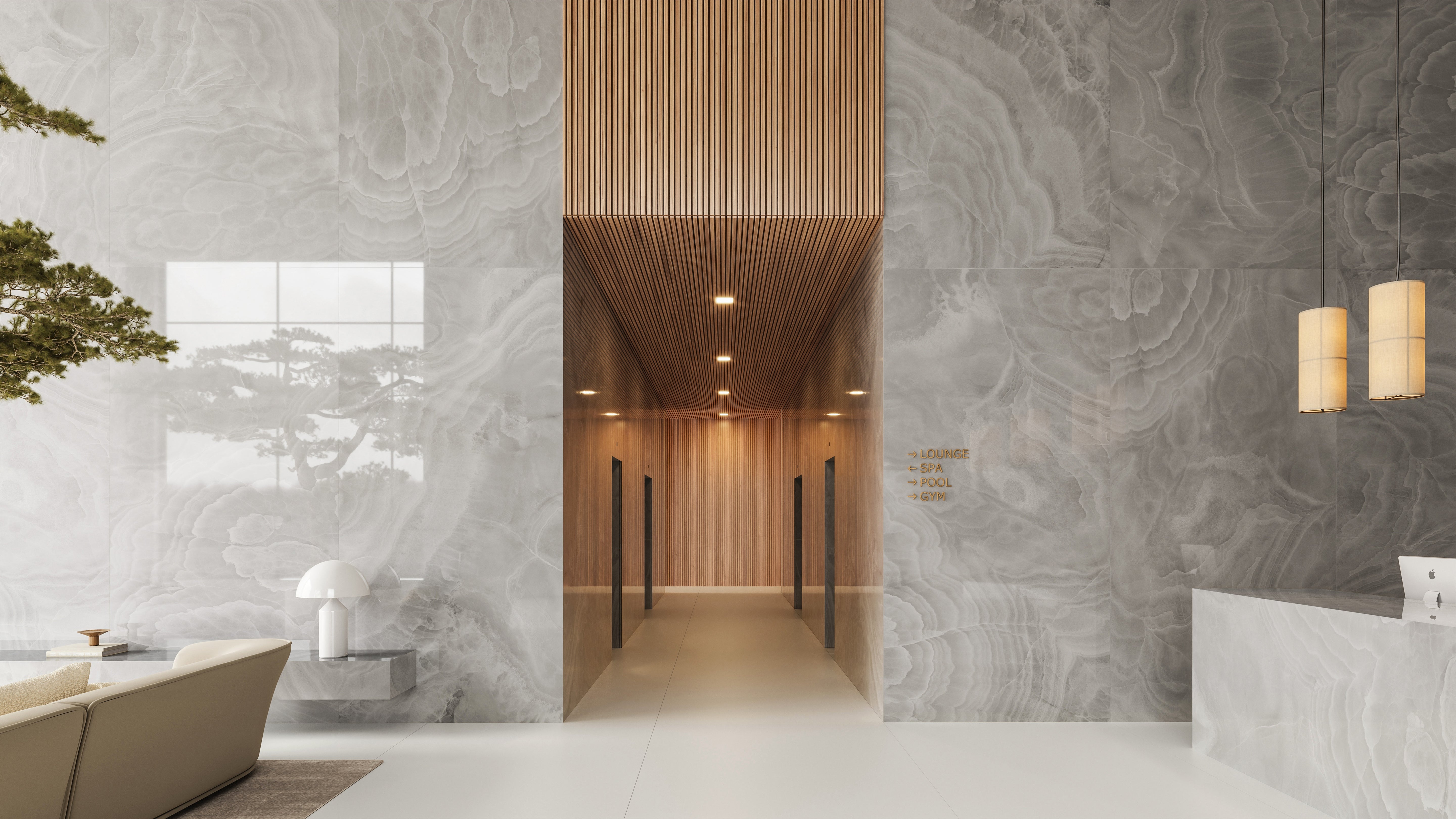 Monoforma Silhouette slabs by Anatolia Aeterna, top-down product view, 63 25/32"×126 25/32" size. Premium porcelain for floors and walls.