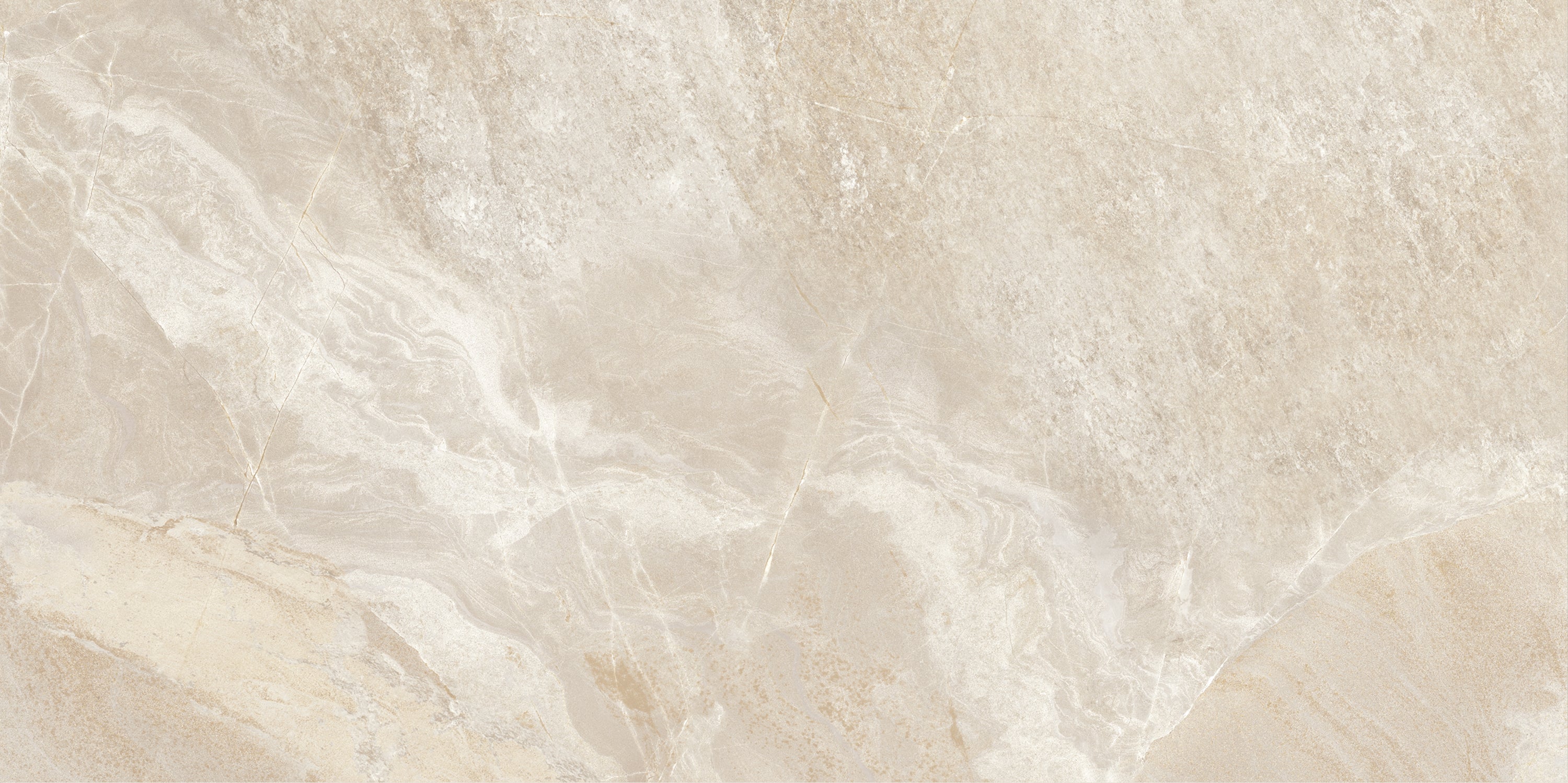 BARCELONA Gold porcelain field tile, top-down product view, 12"×24"×5/16" size. Premium porcelain for floors and walls.