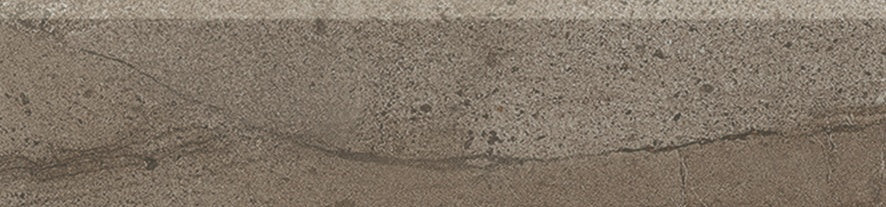 AMELIA: Earth Bullnose Porcelain Trim (3"×12"×3/8" | Matte | Rectified)