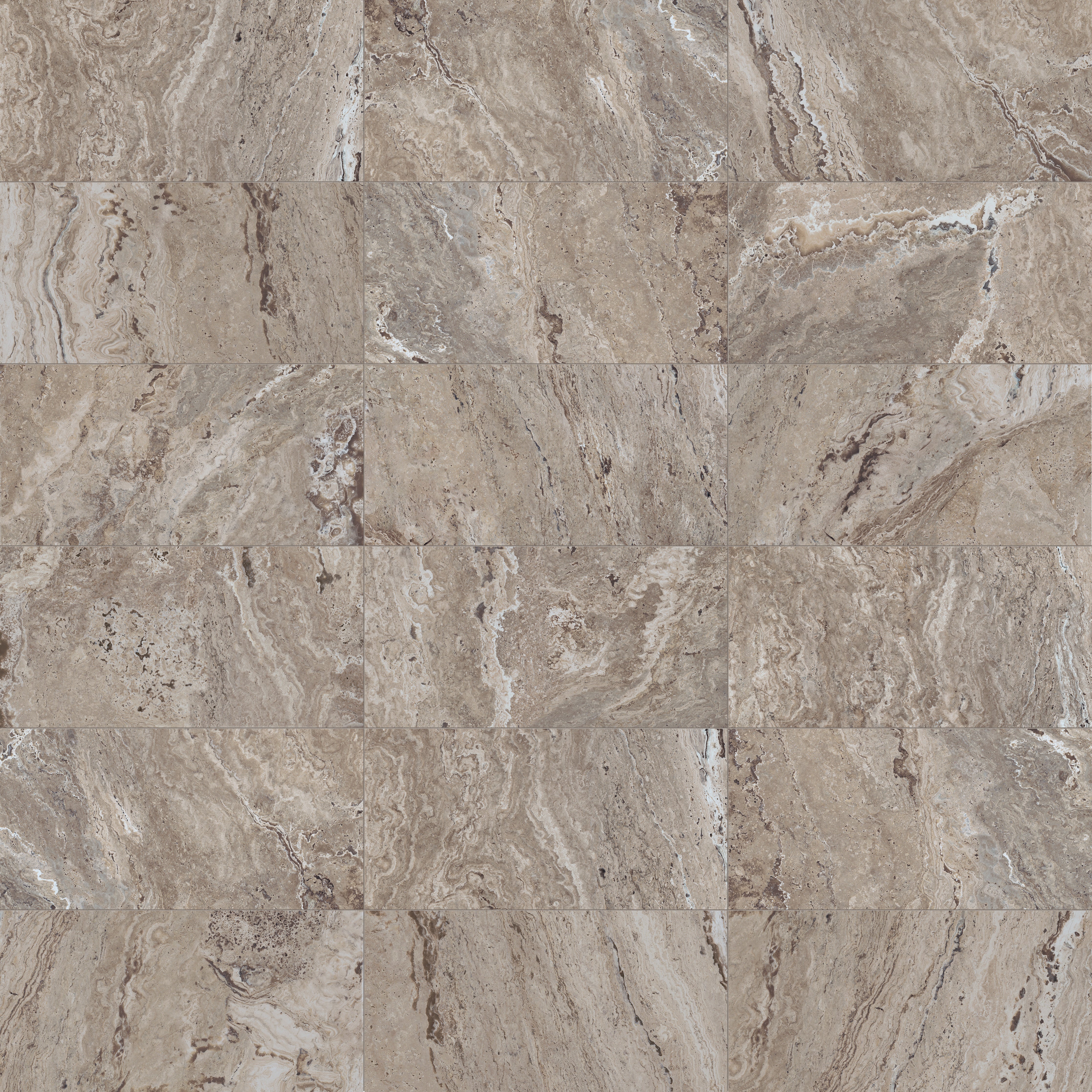 Antico Classic porcelain mosaic by Anatolia, top-down product view, 11 25/32"×11 25/32"×5/16" size. Turkish porcelain for floors and walls.