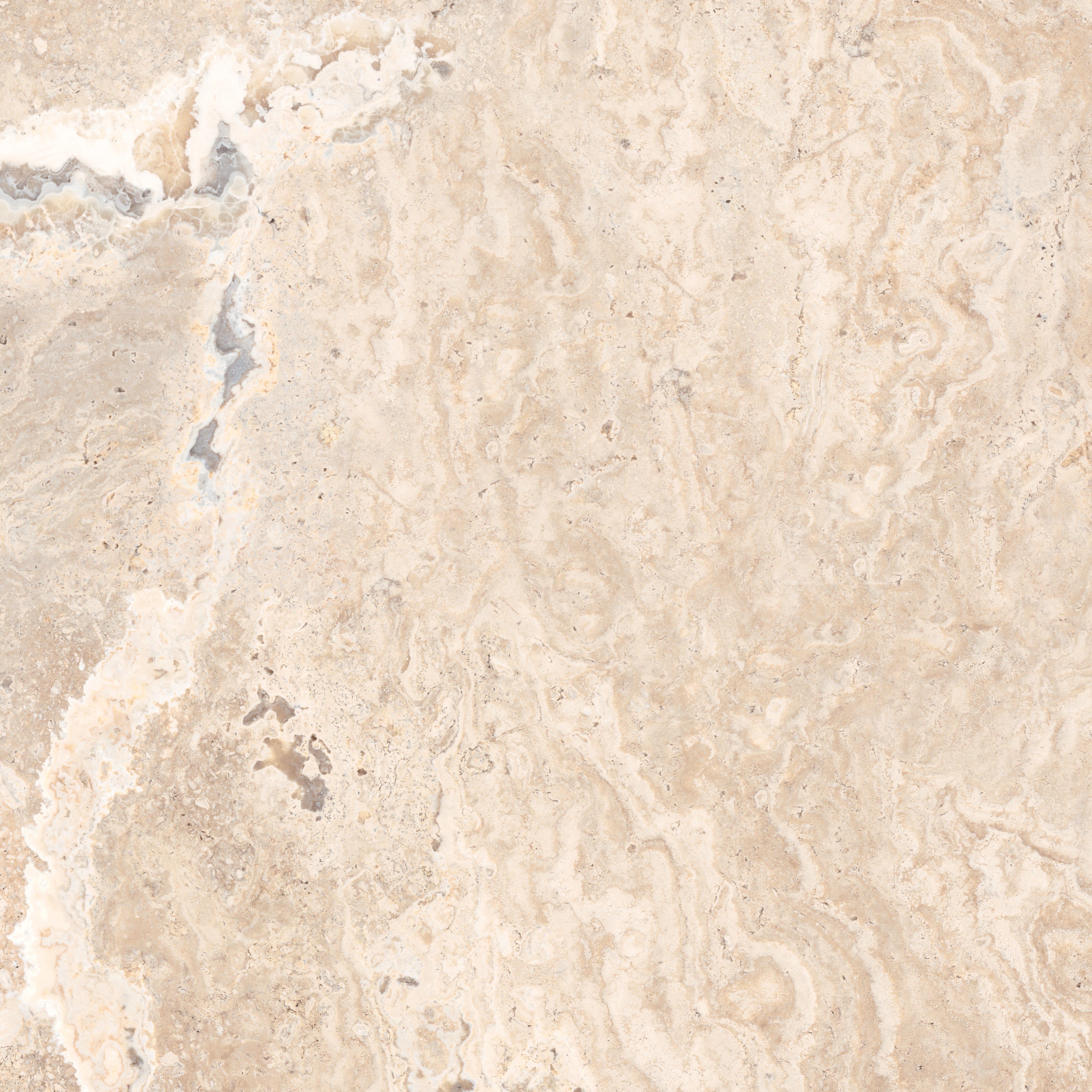 Antico Sand porcelain field tile by Anatolia, top-down product view, 18"×5/16" size. Turkish porcelain for floors and walls.