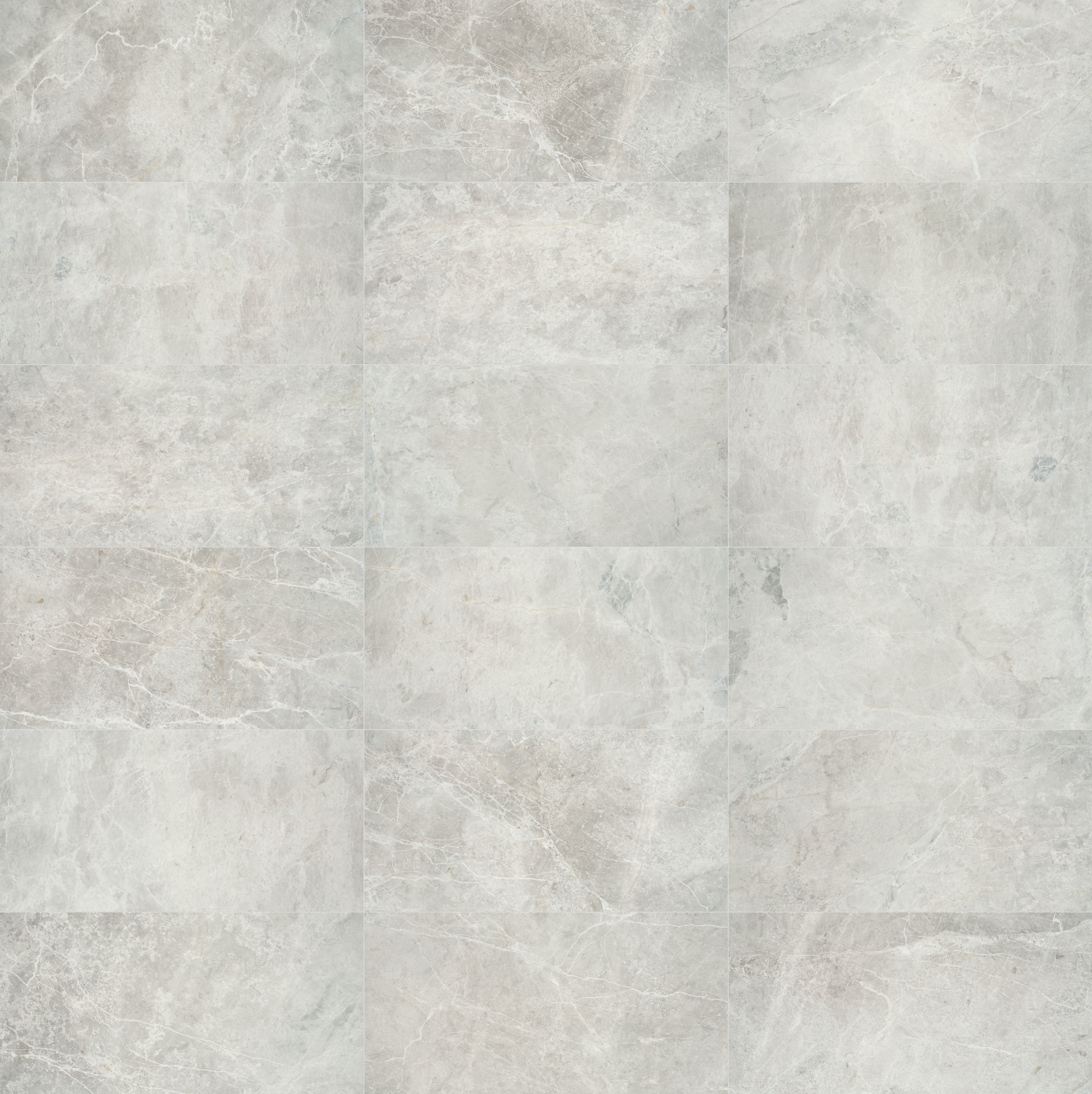 Apollo Argento marble trim by Anatolia, top-down product view, 1/2"×12"×5/8" size. Turkish marble for floors and walls.