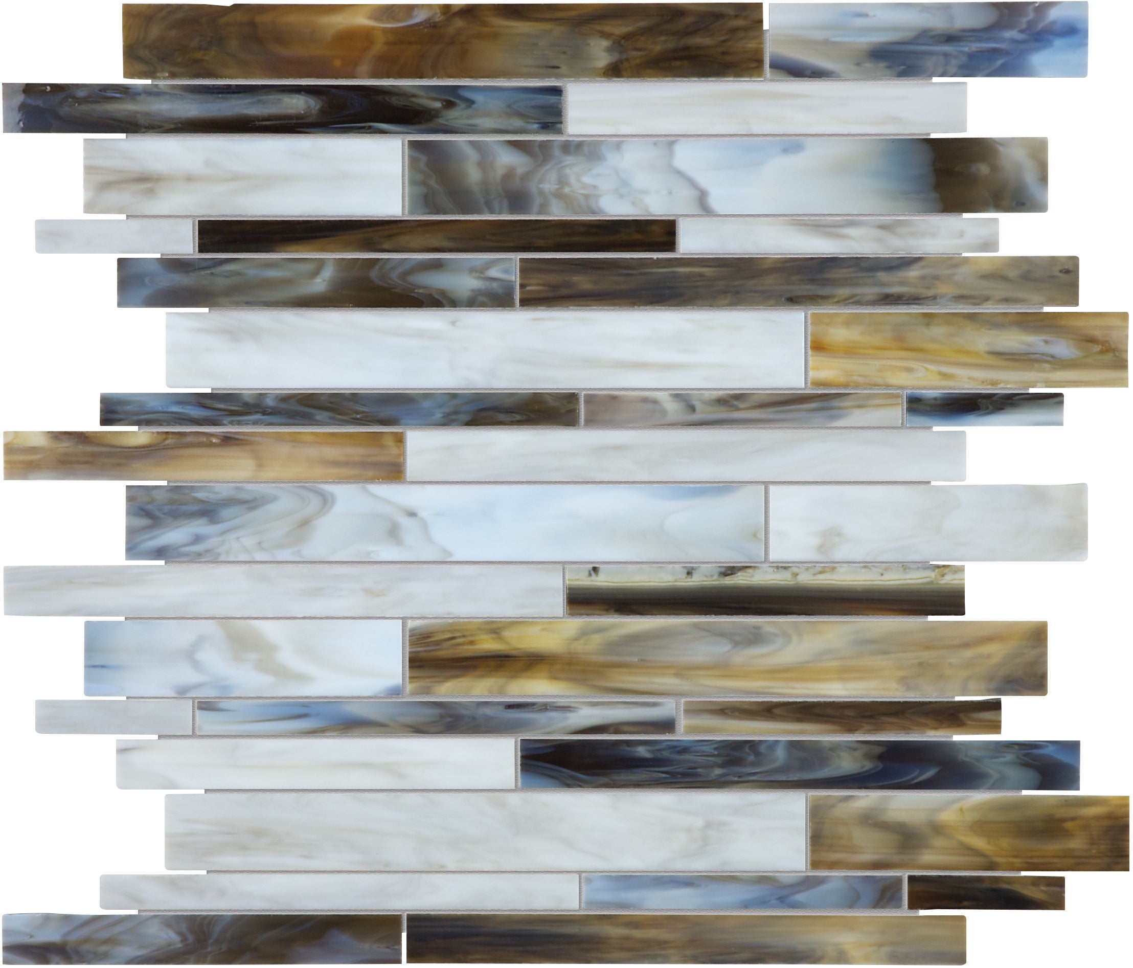 mosaic by Anatolia Tile, top-down product view. Premium porcelain for floors and walls.