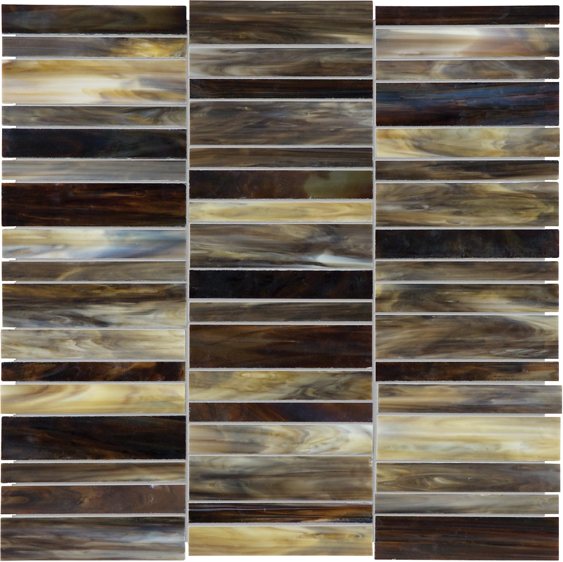 mosaic by Anatolia Tile, top-down product view. Premium porcelain for floors and walls.
