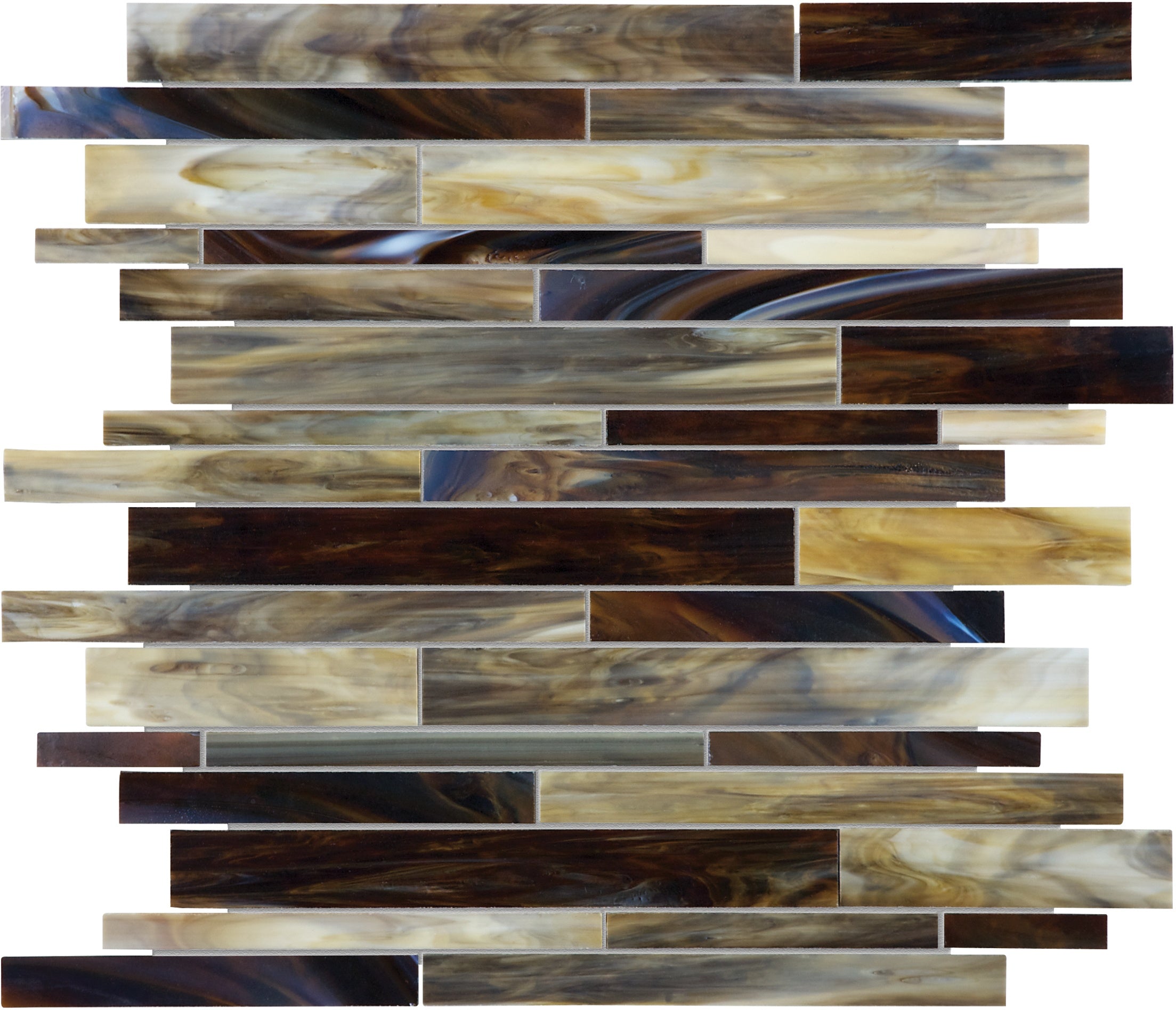 mosaic by Anatolia Tile, top-down product view. Premium porcelain for floors and walls.