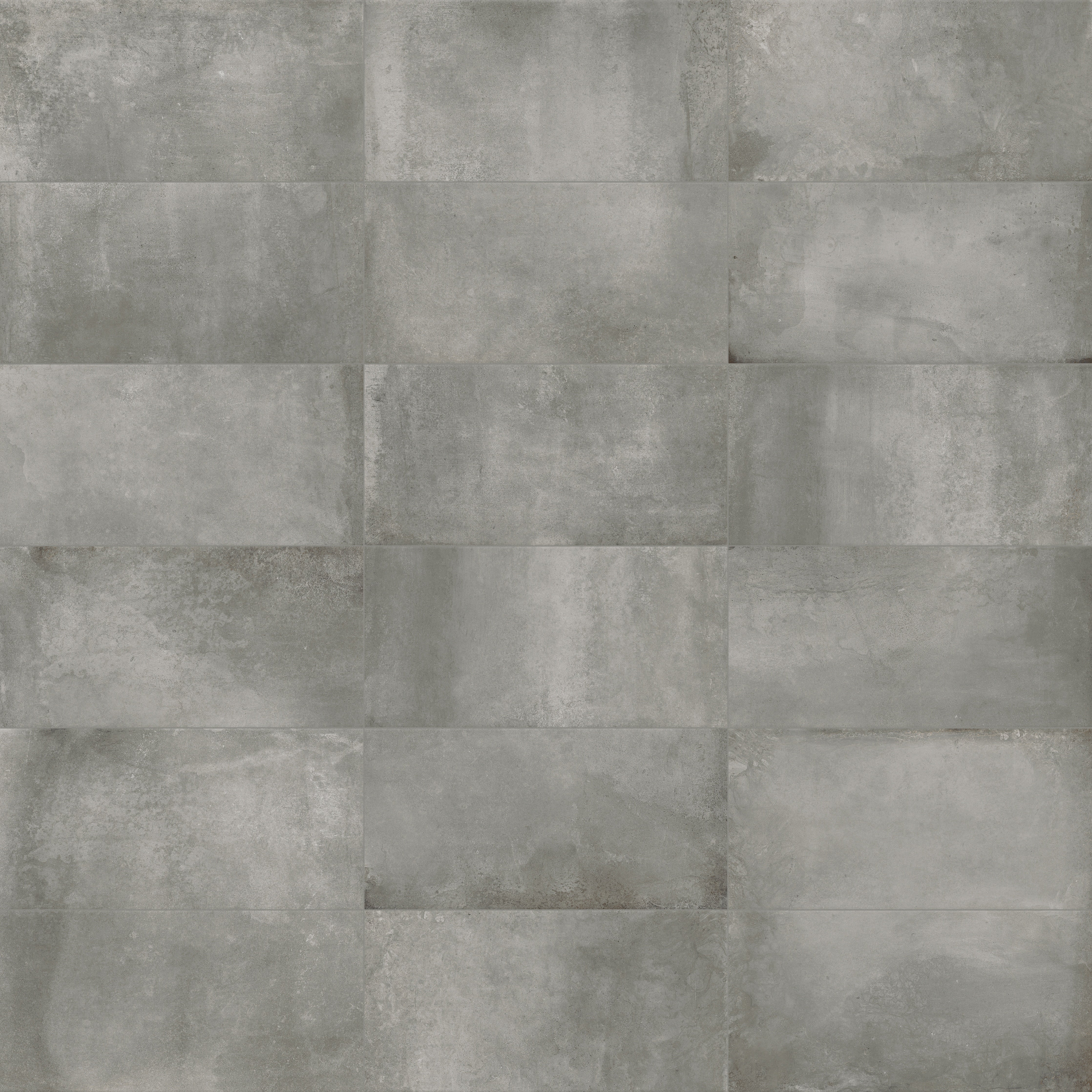 CERAFORGE: Titanium Porcelain Field Tile (12"×24"×11/32" | Matte | Rectified)