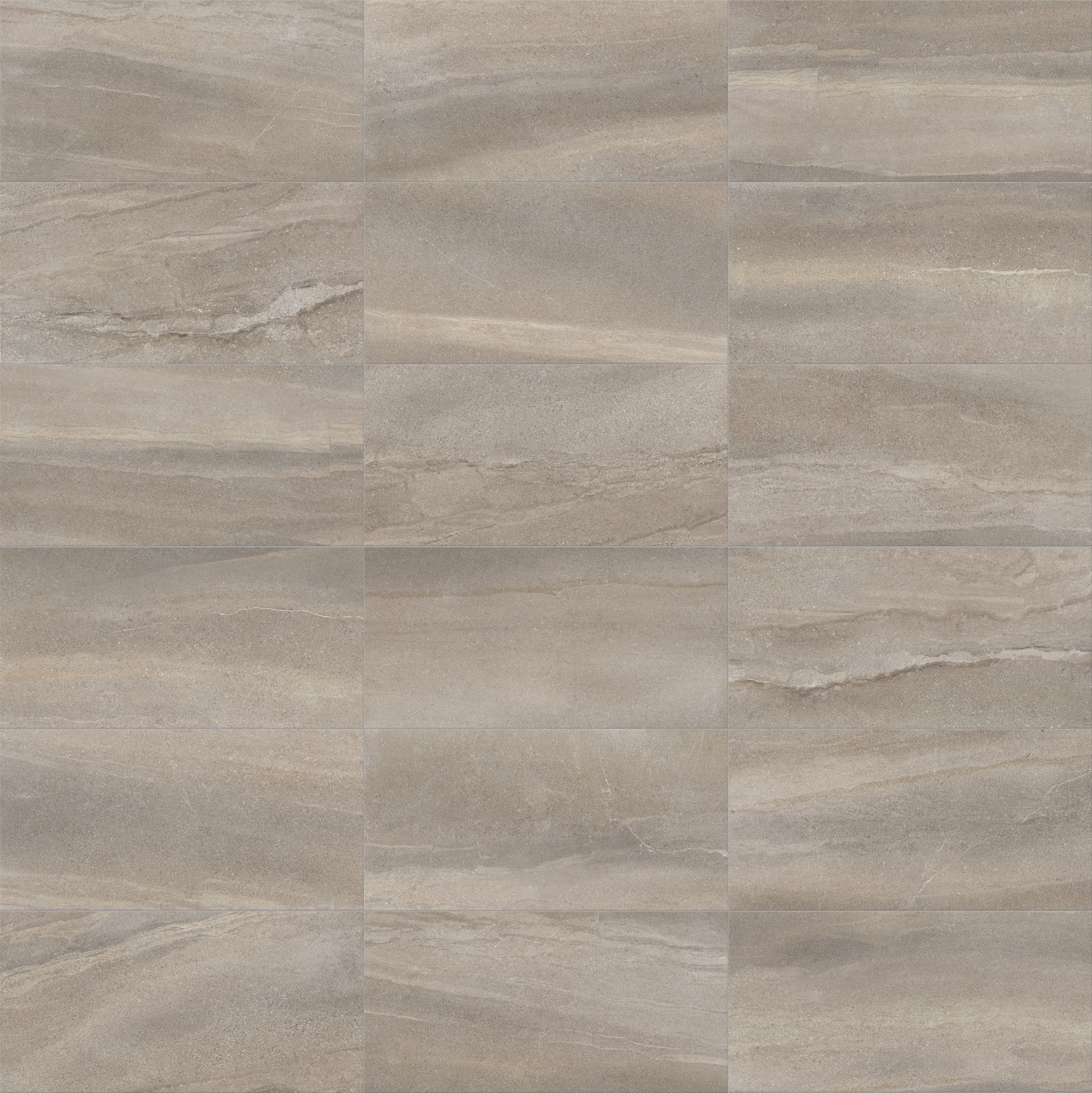 Crux Earth porcelain trim by Anatolia, product image, 3"×12"×11/32" size. Turkish porcelain for floors and walls.