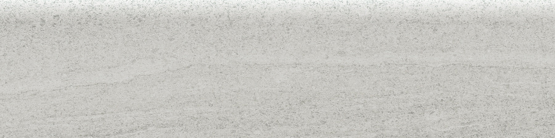 Davenport Ash porcelain trim by Anatolia, top-down product view, 3"×12"×11/32" size. Turkish porcelain for floors and walls.