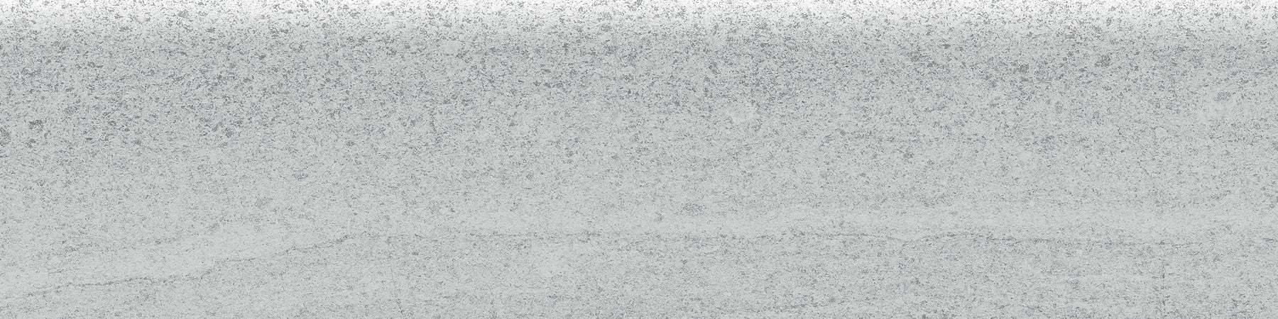 Davenport Ice porcelain trim by Anatolia, top-down product view, 3"×12"×11/32" size. Turkish porcelain for floors and walls.