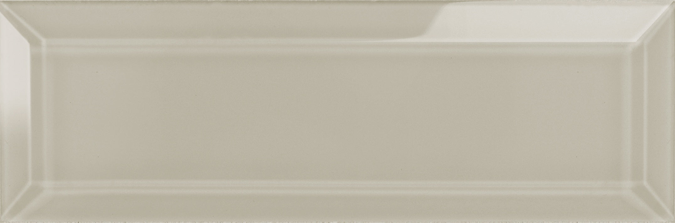 Element Earth glass field tile by Anatolia, top-down product view, 3"×9"×5/16" size. Chinese glass for floors and walls.