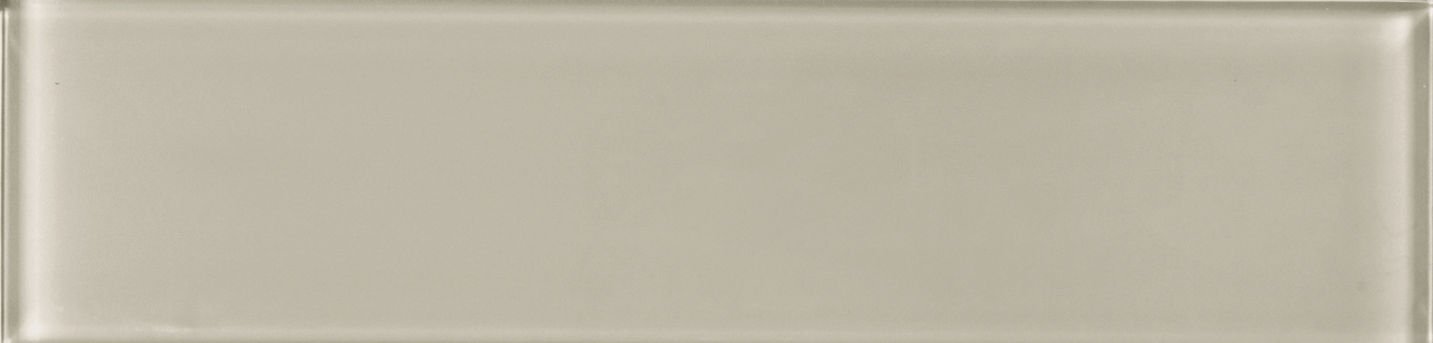 Element Earth glass field tile by Anatolia, top-down product view, 3"×12"×5/16" size. Chinese glass for floors and walls.