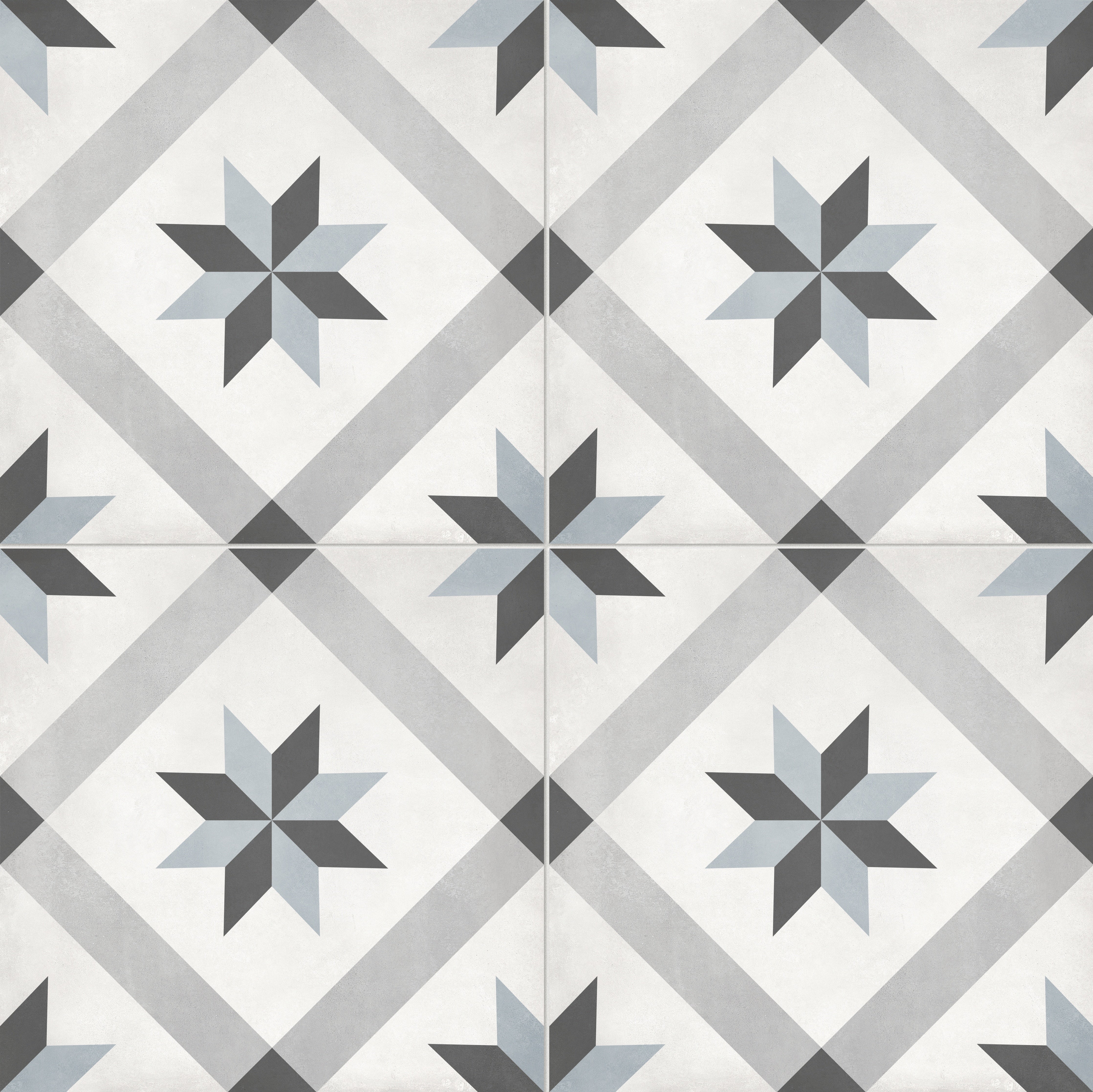 Form Tide porcelain field tile by Anatolia, top-down product view, 8"×11/32" size. Turkish porcelain for floors and walls.