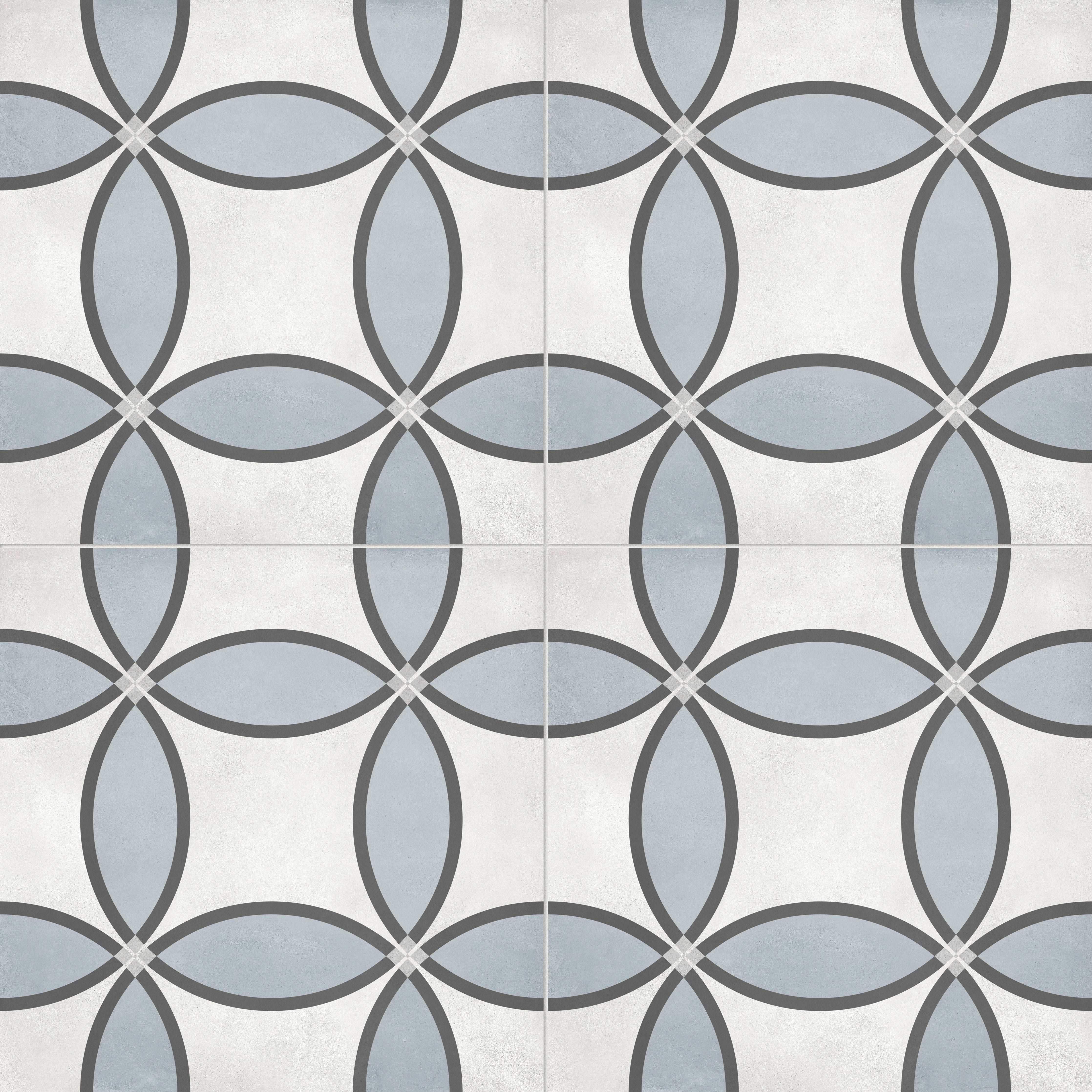 Form Tide porcelain field tile by Anatolia, top-down product view, 8"×11/32" size. Turkish porcelain for floors and walls.