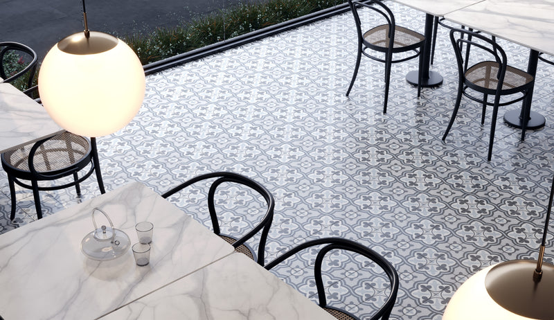 Anatolia Form Tide matte porcelain tile in a room setting — available at Surface Group lifestyle image