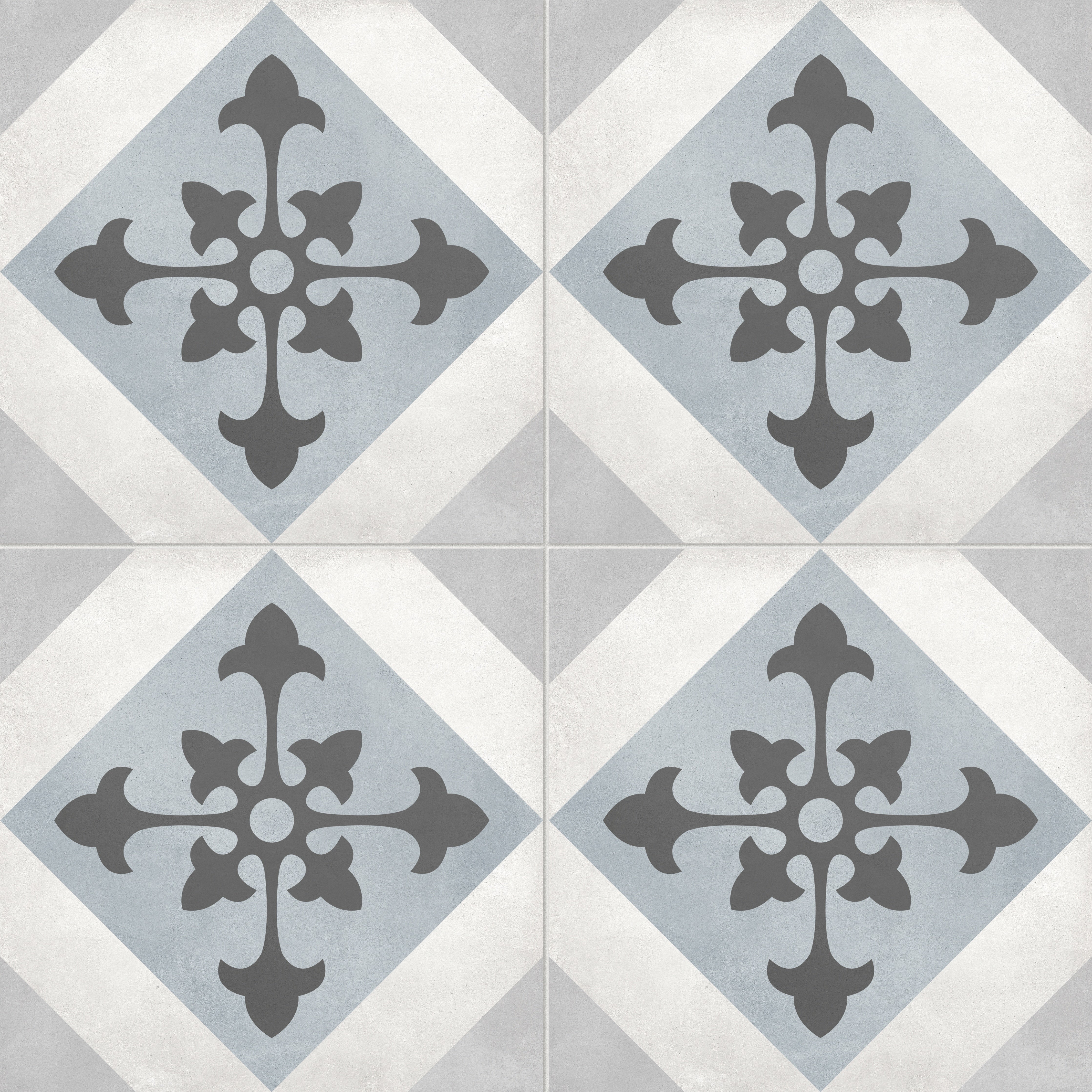 Form Tide porcelain field tile by Anatolia, top-down product view, 8"×11/32" size. Turkish porcelain for floors and walls.