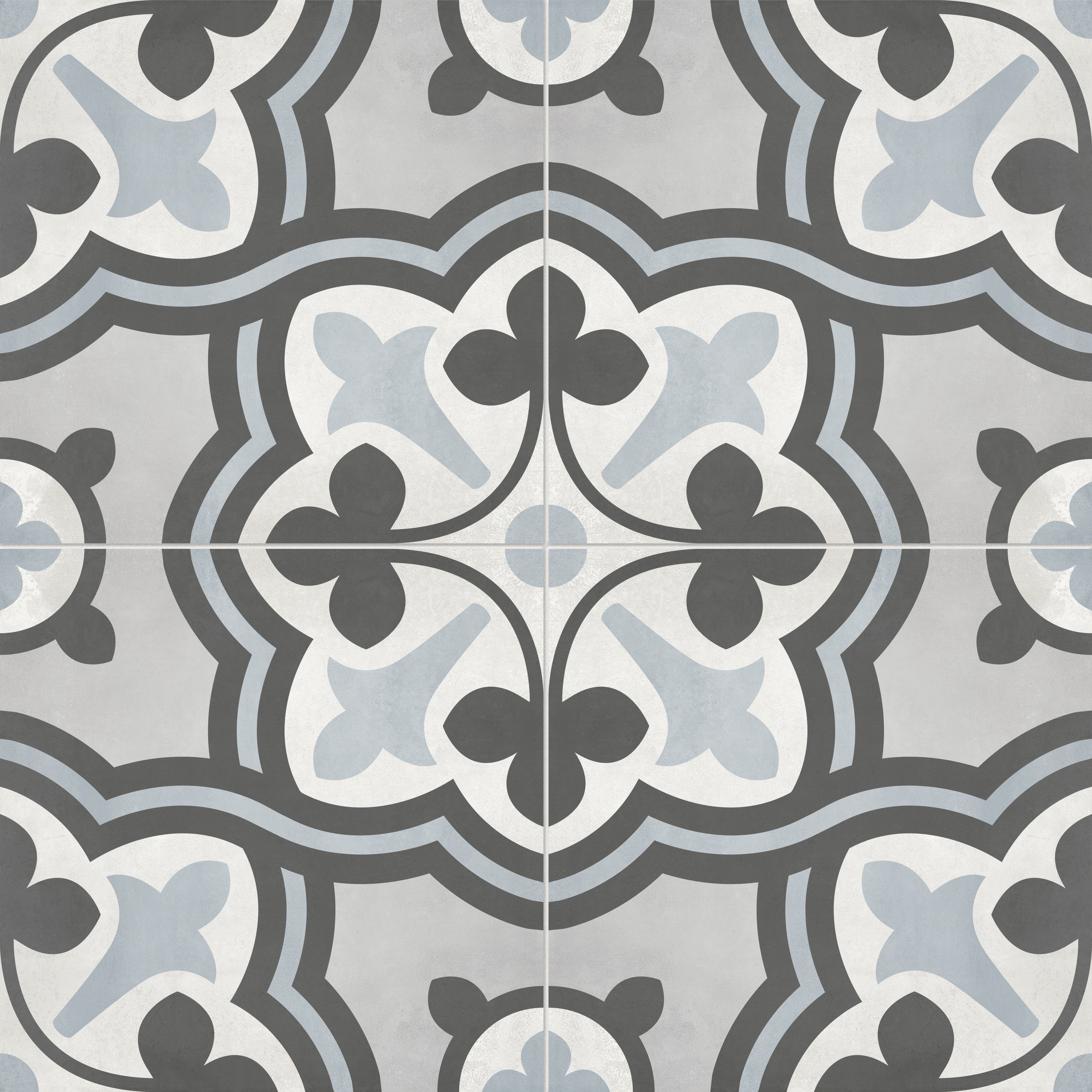 Form Tide porcelain field tile by Anatolia, top-down product view, 8"×11/32" size. Turkish porcelain for floors and walls.