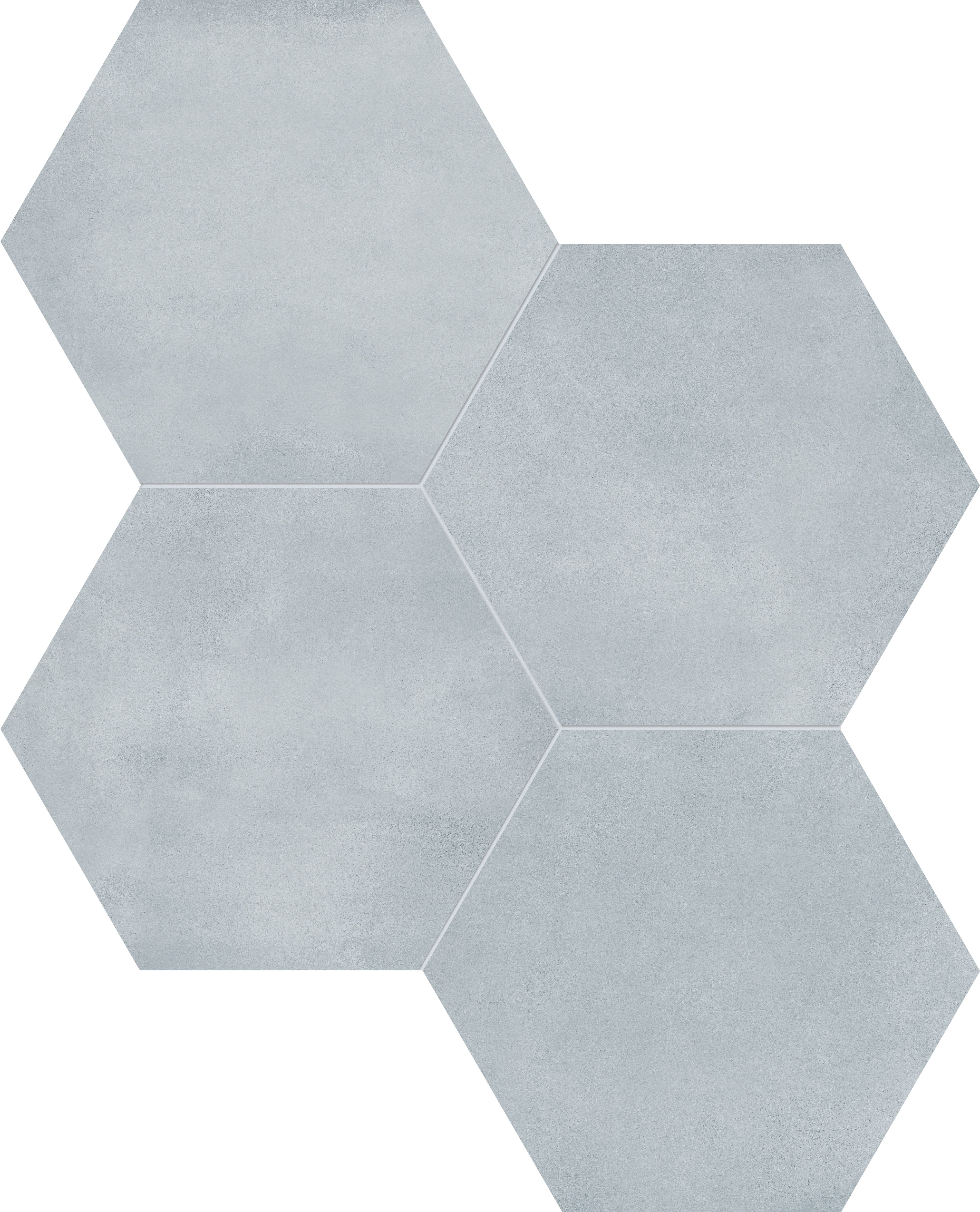 FORM: Tide Hexagon Hexagon Porcelain Field Tile (7"×7 7/8"×11/32" | Matte | Pressed)