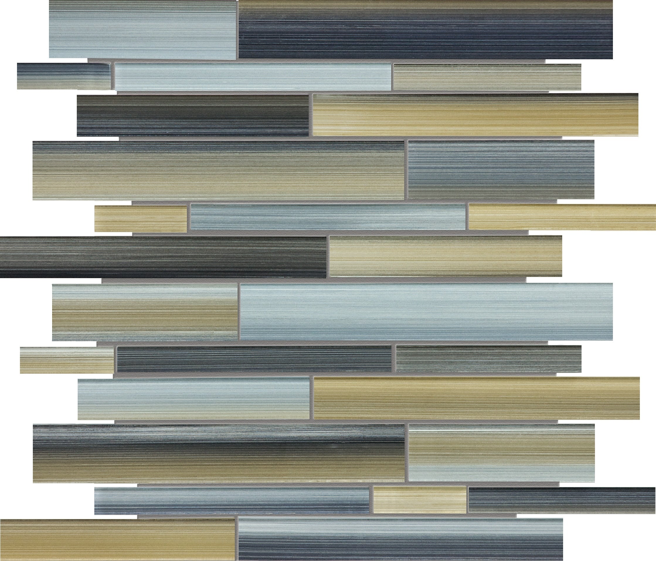 mosaic by Anatolia Tile, top-down product view. Premium porcelain for floors and walls.
